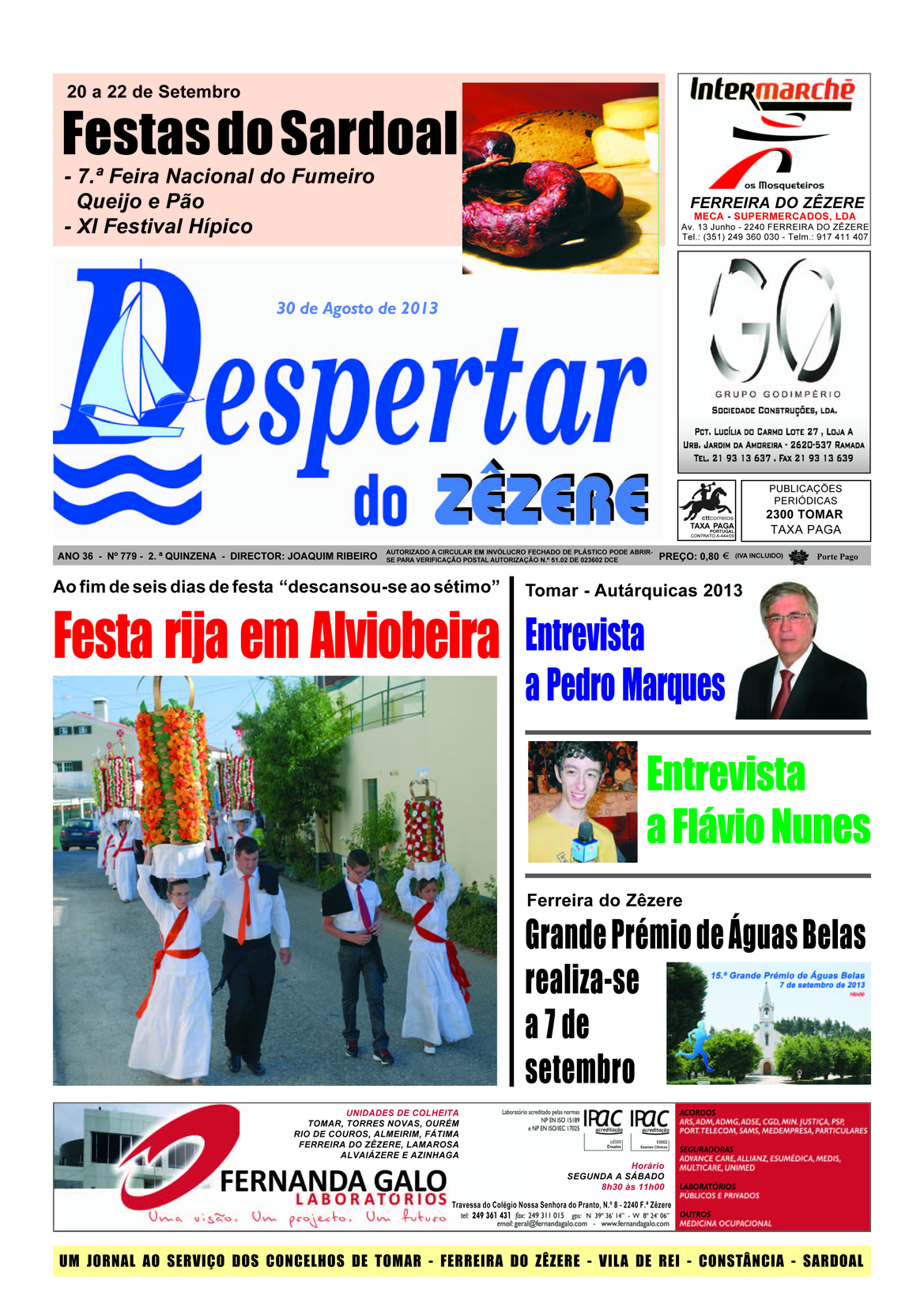 Capa do número 779 de 30 de agosto de 2013