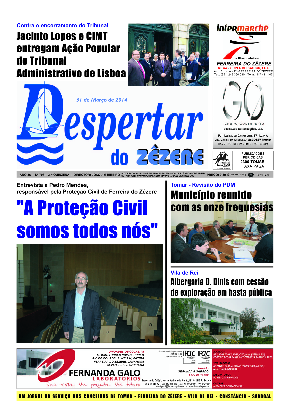 Capa do número 793 de 31 de março 2014