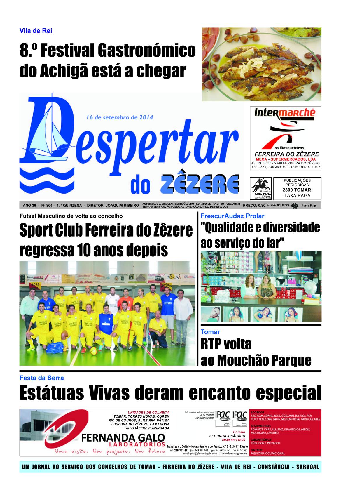 Capa do número 804 de 16 de setembro de 2014