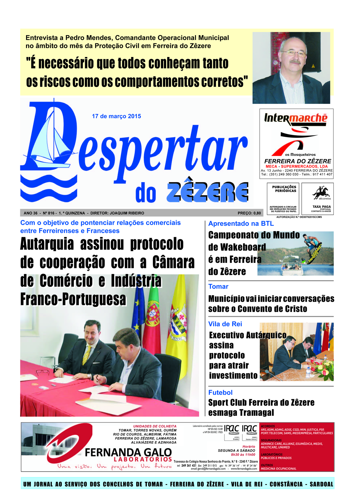 Capa do número 816 de 17 de março de 2015