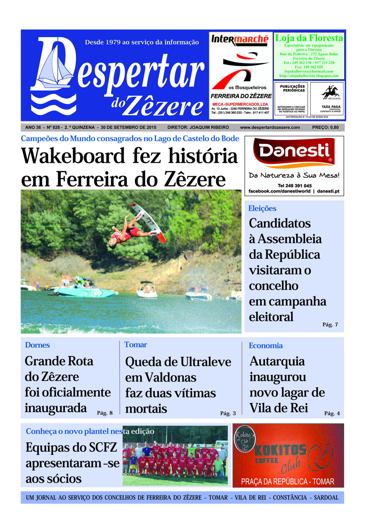 Capa do número 829 de 30 de setembro de 2015