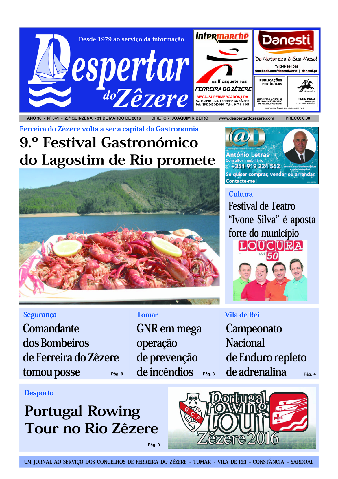 Capa do número 841 de 31 de março de 2016