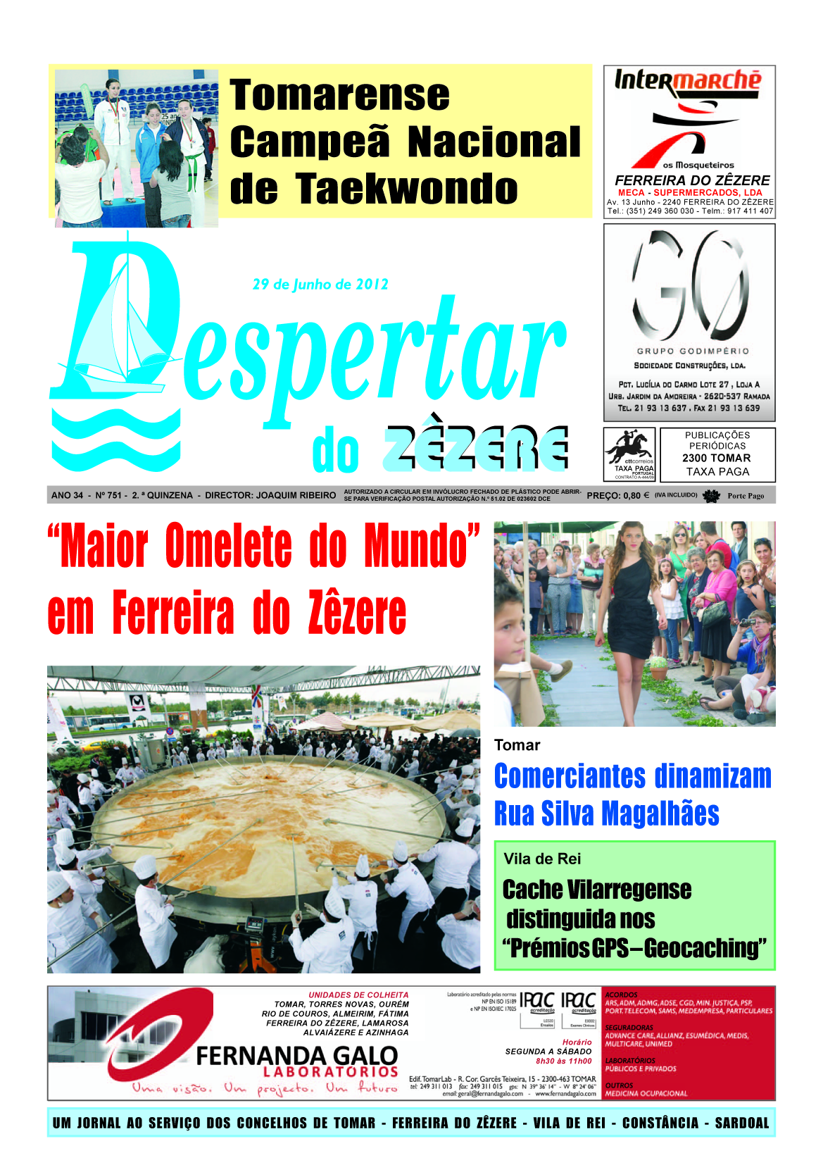 Capa do número 751 de 29 de junho de 2012